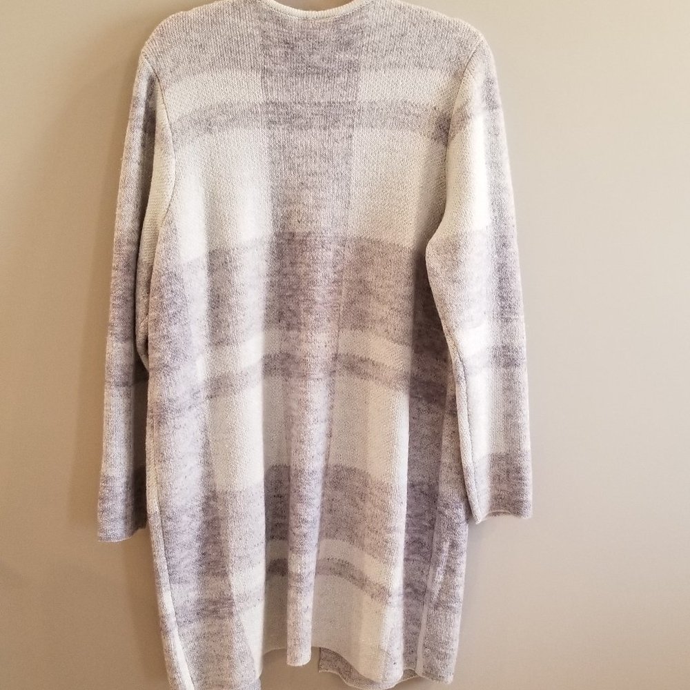 Plus Size EVRI™ Open Front Long Coatigan - Picture 2 of 8